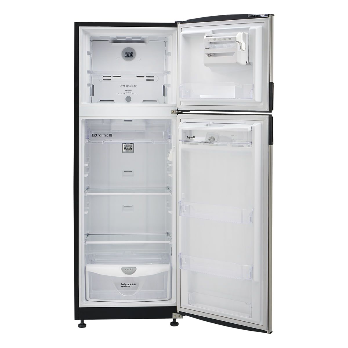 HACEB - Nevera Haceb No Frost 271 Litros - Manija Integrada - Inox.
