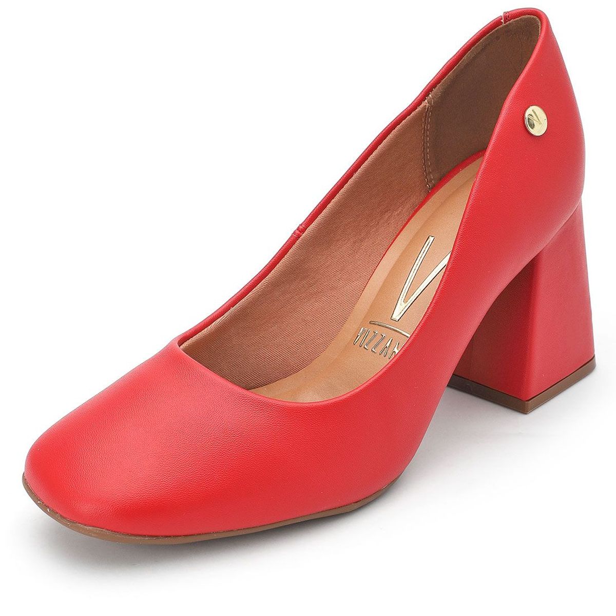 VIZZANO - Tacón Medio Rojo Vizzano