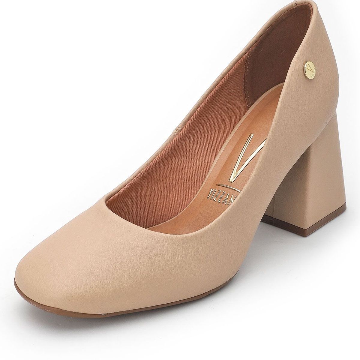 VIZZANO - Tacón Medio Beige Vizzano
