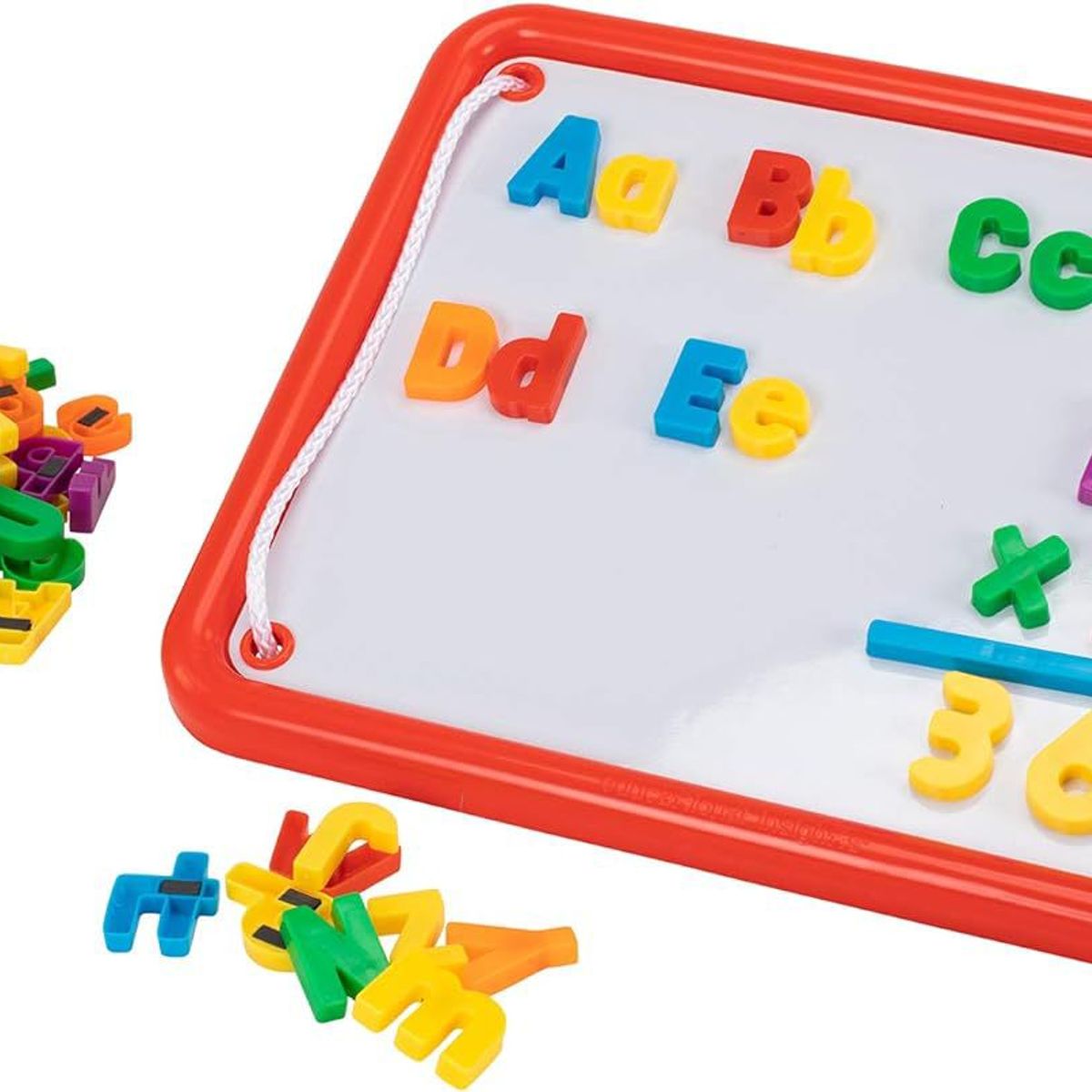 EDUCATIONAL INSIGHTS - Kit De Tablero Magnético Con Números Y Letras Niños Adultos
