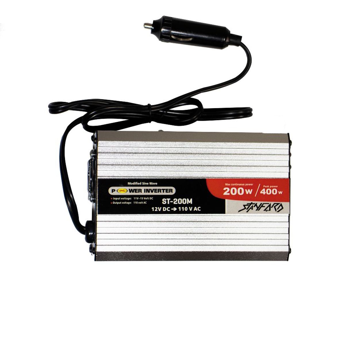 STANFORD - Inversor de Corriente STANFORD ST-200M 200 Watts.