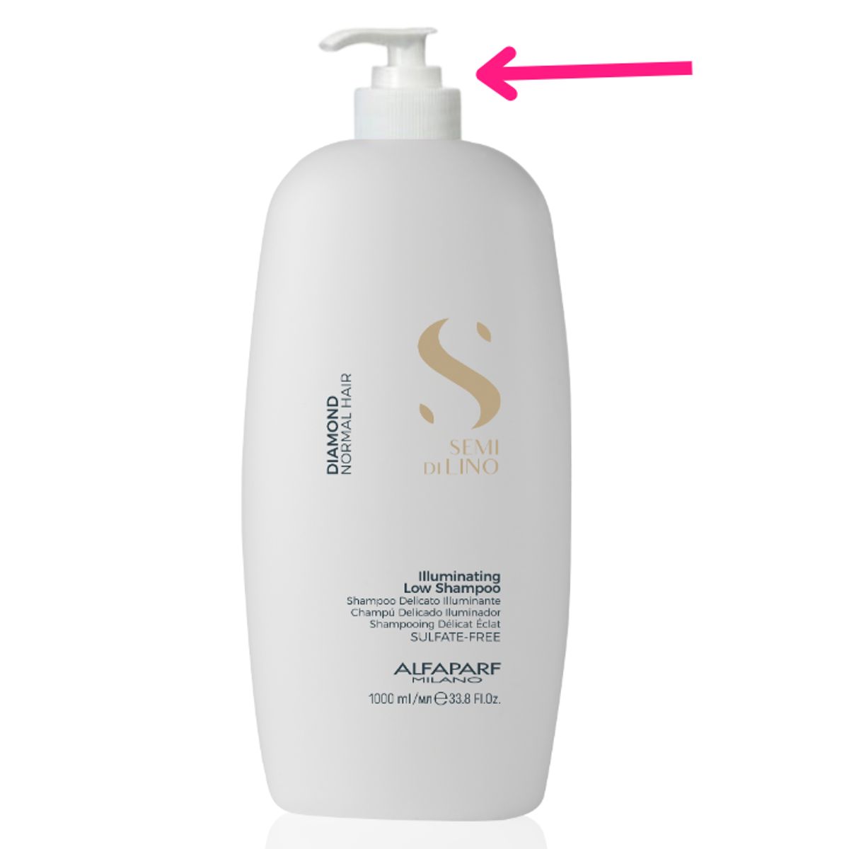ALFAPARF MILANO - shampoo iluminador alfaparf semi di lino diamond 1000ML
