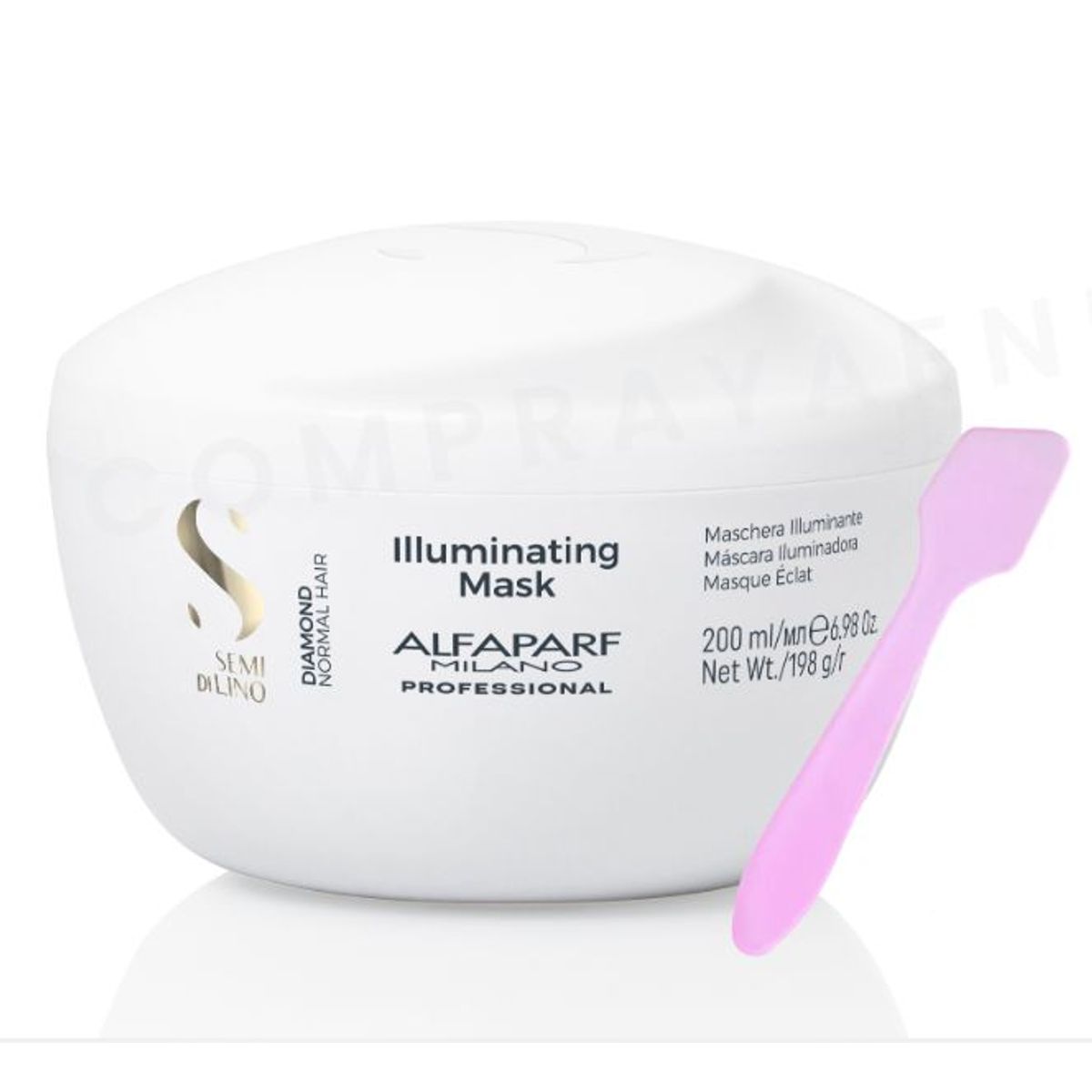 SCHWARZKOPF - Mascarilla Iluminadora Alfaparf Semi Di Lino 200ml Diamond
