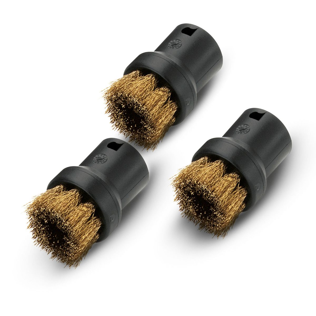 KARCHER - Kit de cepillos redondos con cerdas de latón Karcher