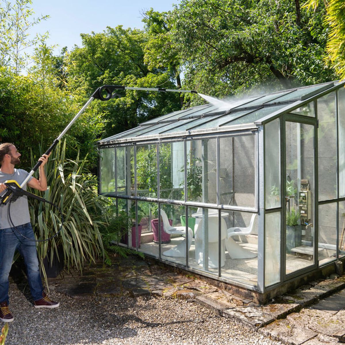 KARCHER - Lanza telescópica TLA 4 para hidrolimpiadora Karcher