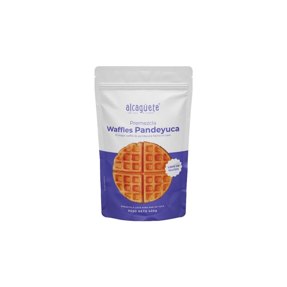 ALCAGUETE - Premezcla Waffles Pandeyuca Alcaguete X 400G