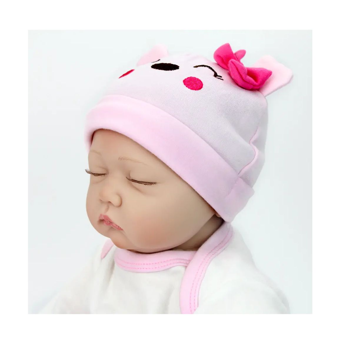 KIDSHOP - Bebe Realista Recien Nacido Con Sonido + Accesorios M-635