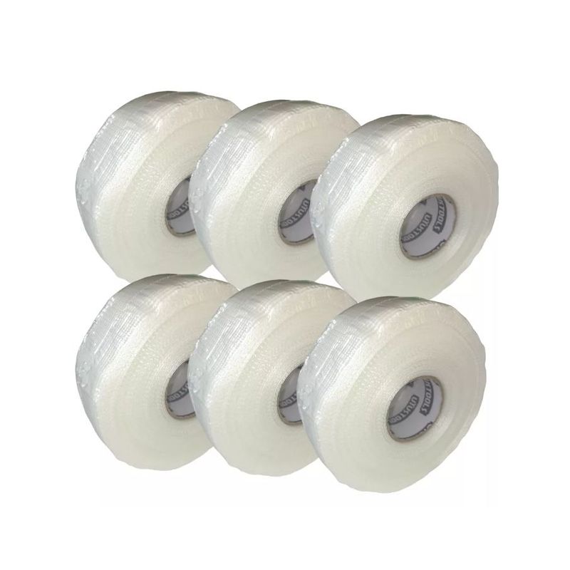 UYUSTOOLS - Cinta Adhesiva Fibra De Vidrio 6 Rollos X 90 Mts Uyustools