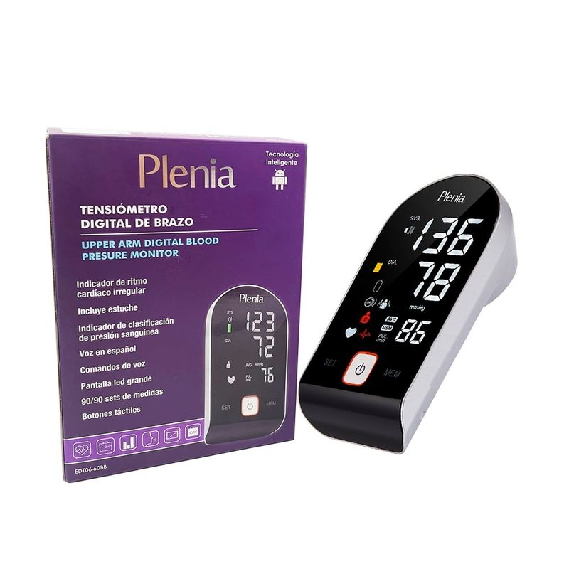 PLENIA - Tensiometro Digital Plenia De Brazo Con Voz