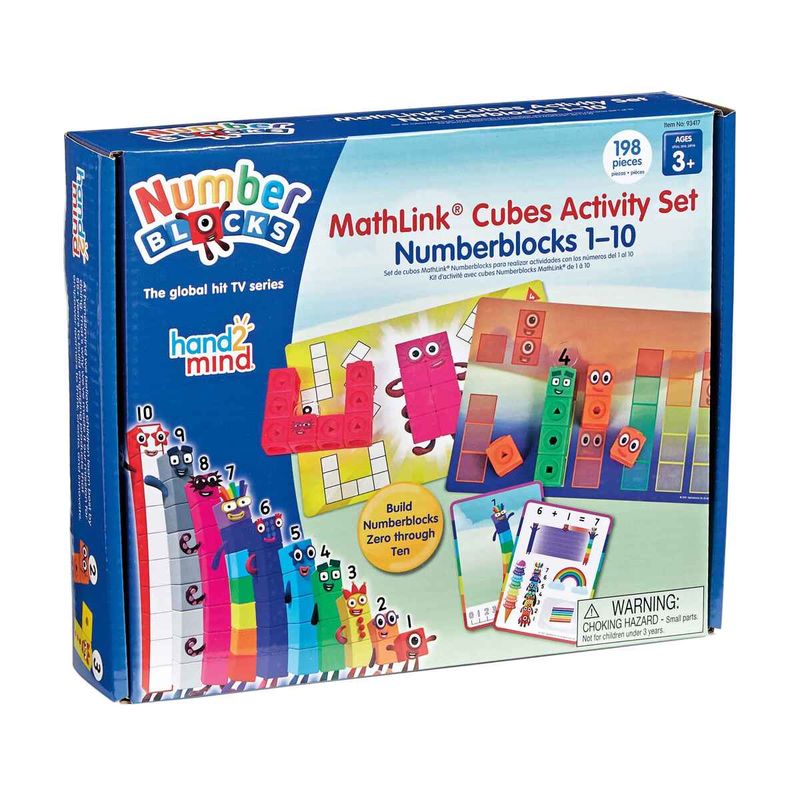 EDUCATIONAL INSIGHTS - Set De Actividades Hand2mind Numberblocks Mathlink Cubes 1-10