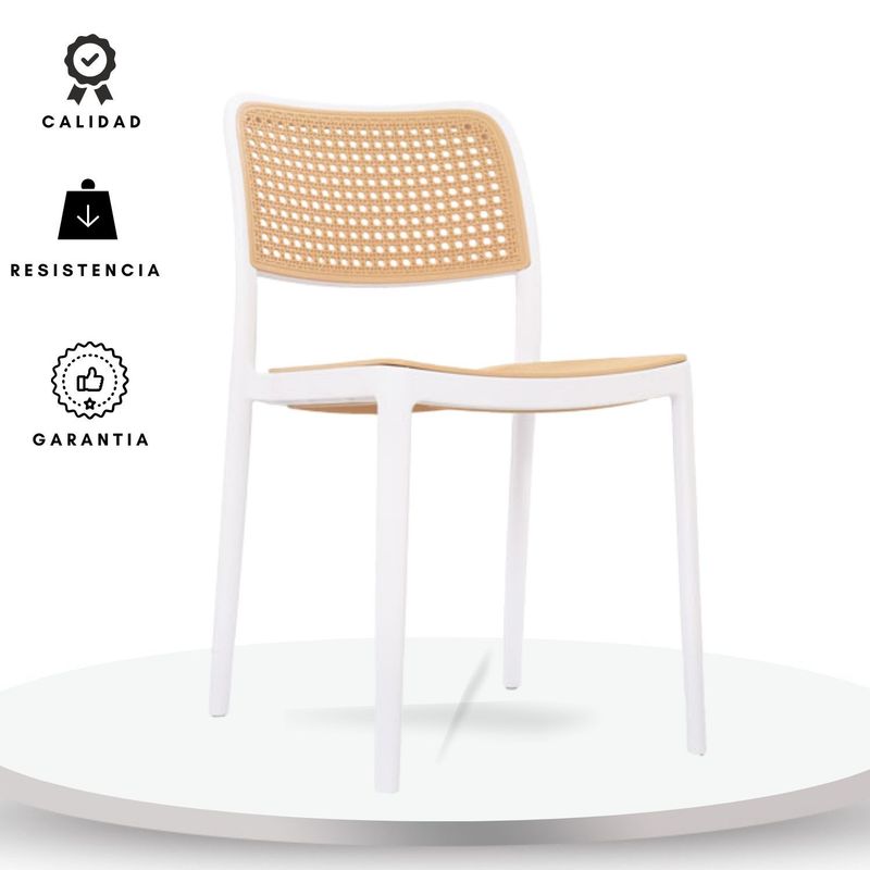 EKONOMODO COLOMBIA - Silla auxiliar nell blanca