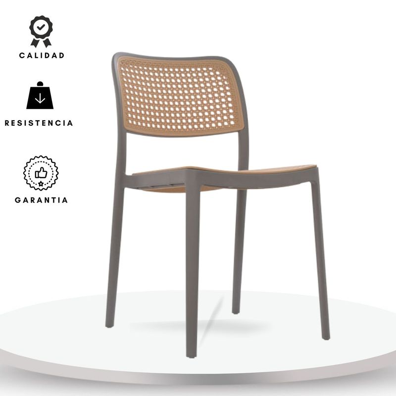 EKONOMODO COLOMBIA - Silla Multifuncional Nell Blanca
