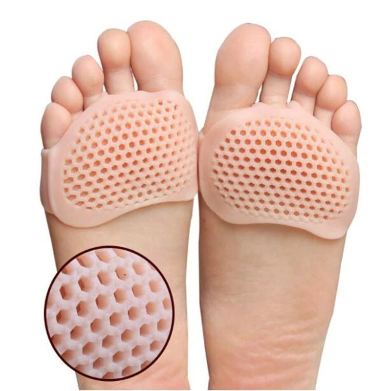 GENERICO - Plantillas De Gel De Tacón Alto Para Cuidado De La Salud colo beige.-