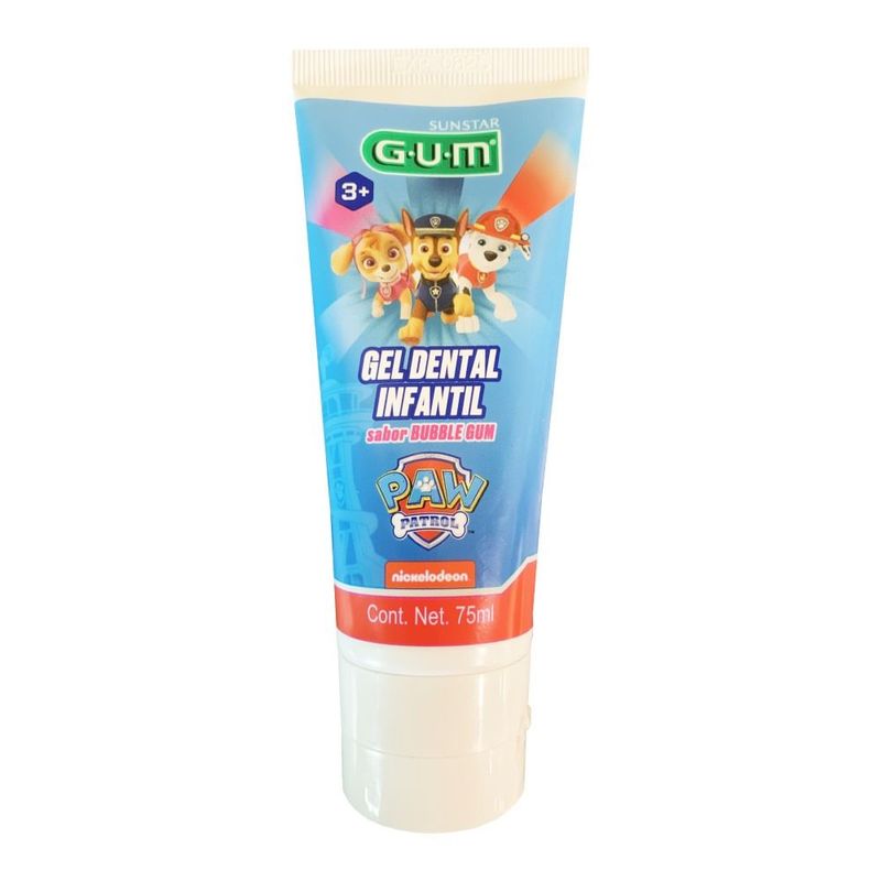 GUM - Gel Dental Gum Paw Patrol 3+ Chicle X 75ml