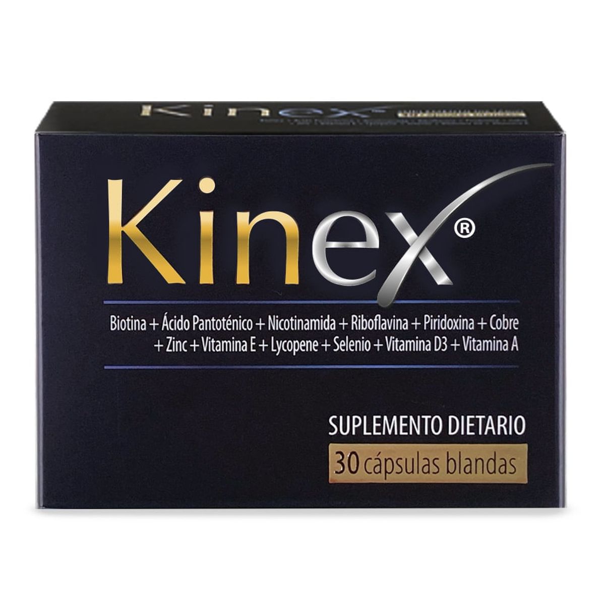 GENERICO - Kinex X 30 Capsulas Blandas
