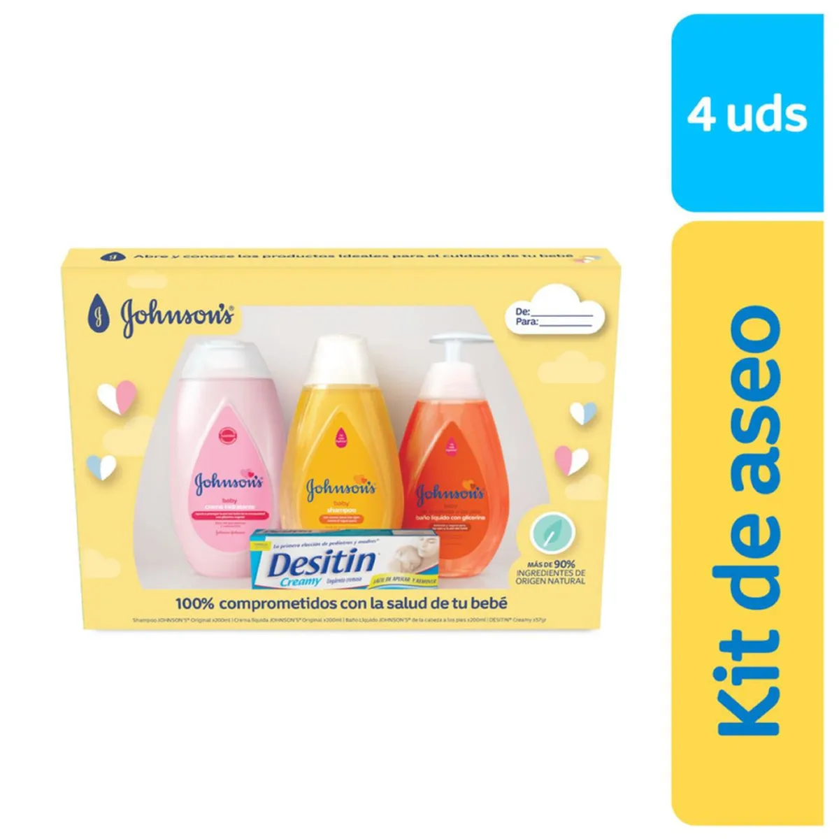 JOHNSON'S BABY - Estuche Johnsons Baby Cuidado Bebe