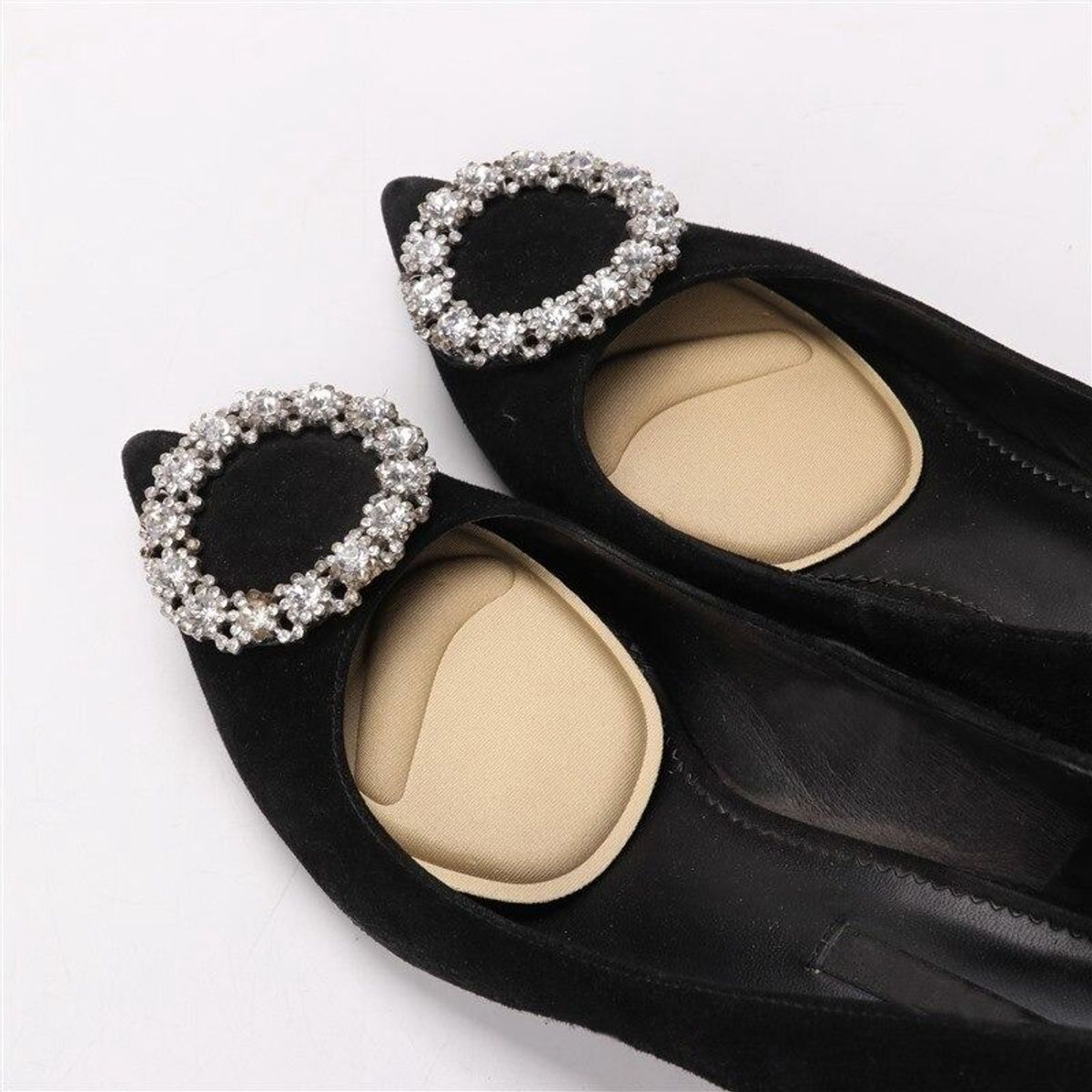 GENERICO - Plantillas Para Zapatos Almohadilla Para Talón color negro