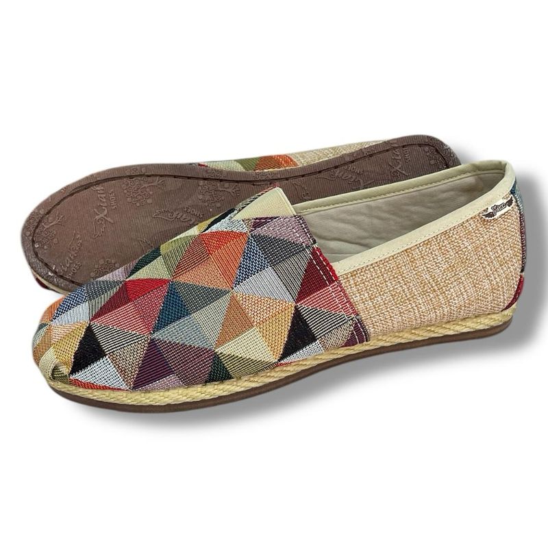 XIAN SHOES - Alpargata en yute etnia mujer