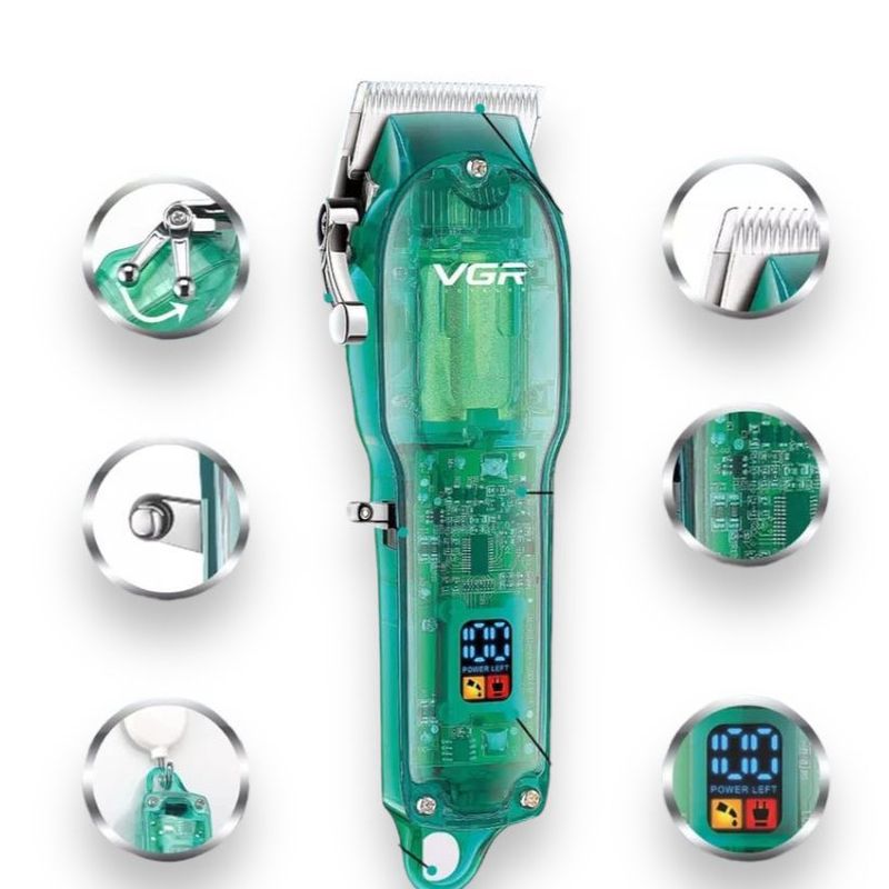 VGR - Maquina Corta Pelo Vgr V-660 Peluquera Profesional