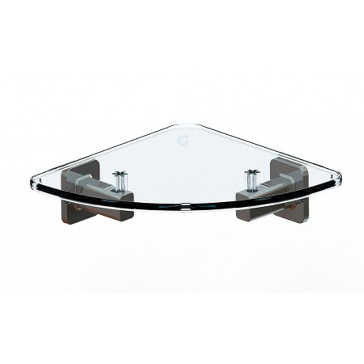 GENERICO - Repisa Esquinera Acrílica De Alta Resistencia Deko.