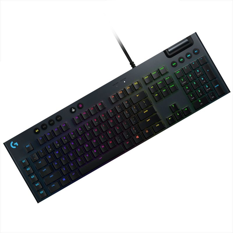 LOGITECH - Teclado Gamer Mecánico Ultrafino Logitech G815 Lightsync Rgb