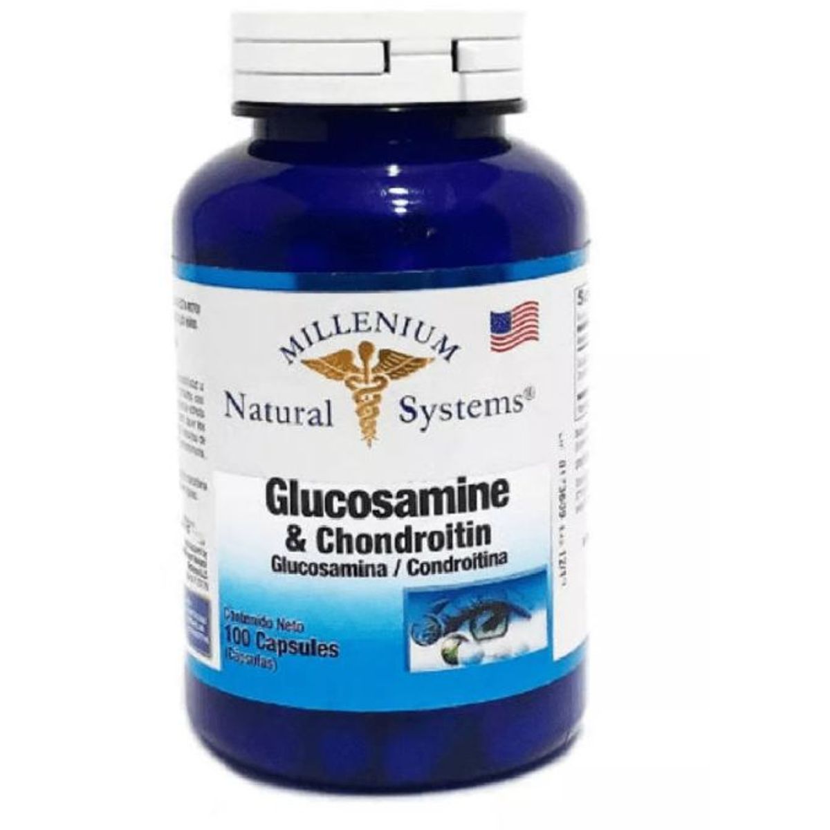 MILENIUM - Glucosamina Con Condroitina X100 Cáps Milleniun