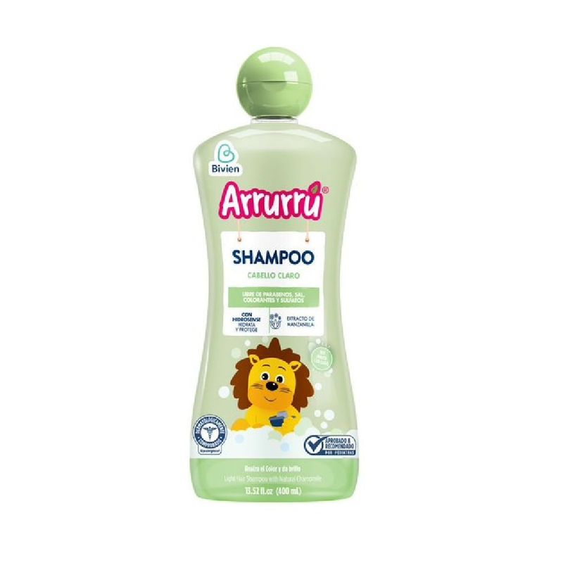 ARRURRU - Shampoo Arrurru Cabello Claro X 400ml