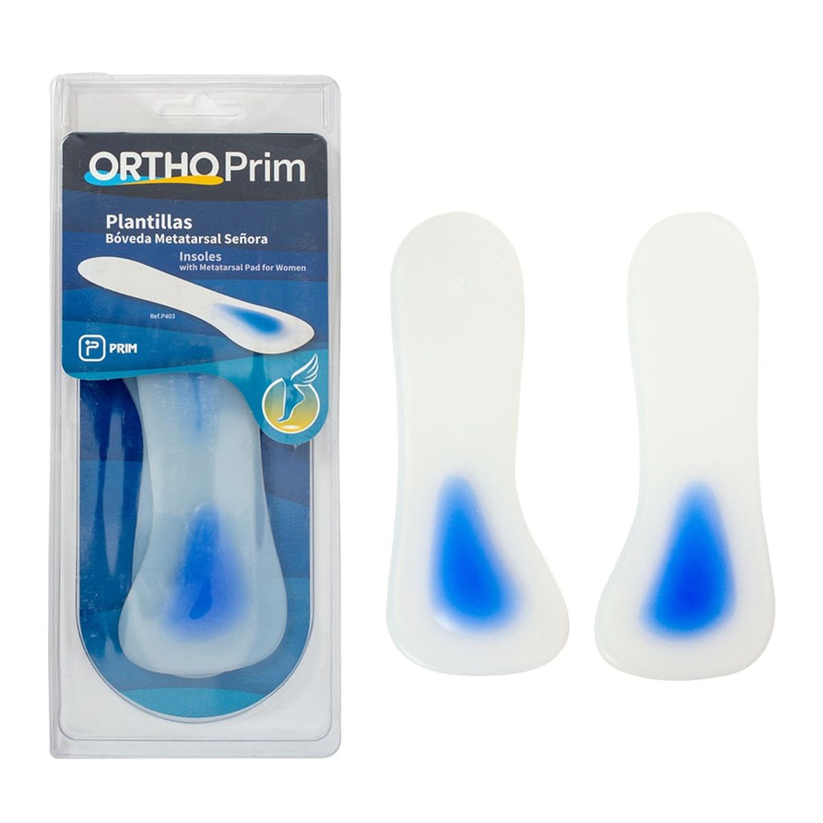 GENERICO - Plantilla Orthoprim Boveda Metatarsal Señora Talla -L