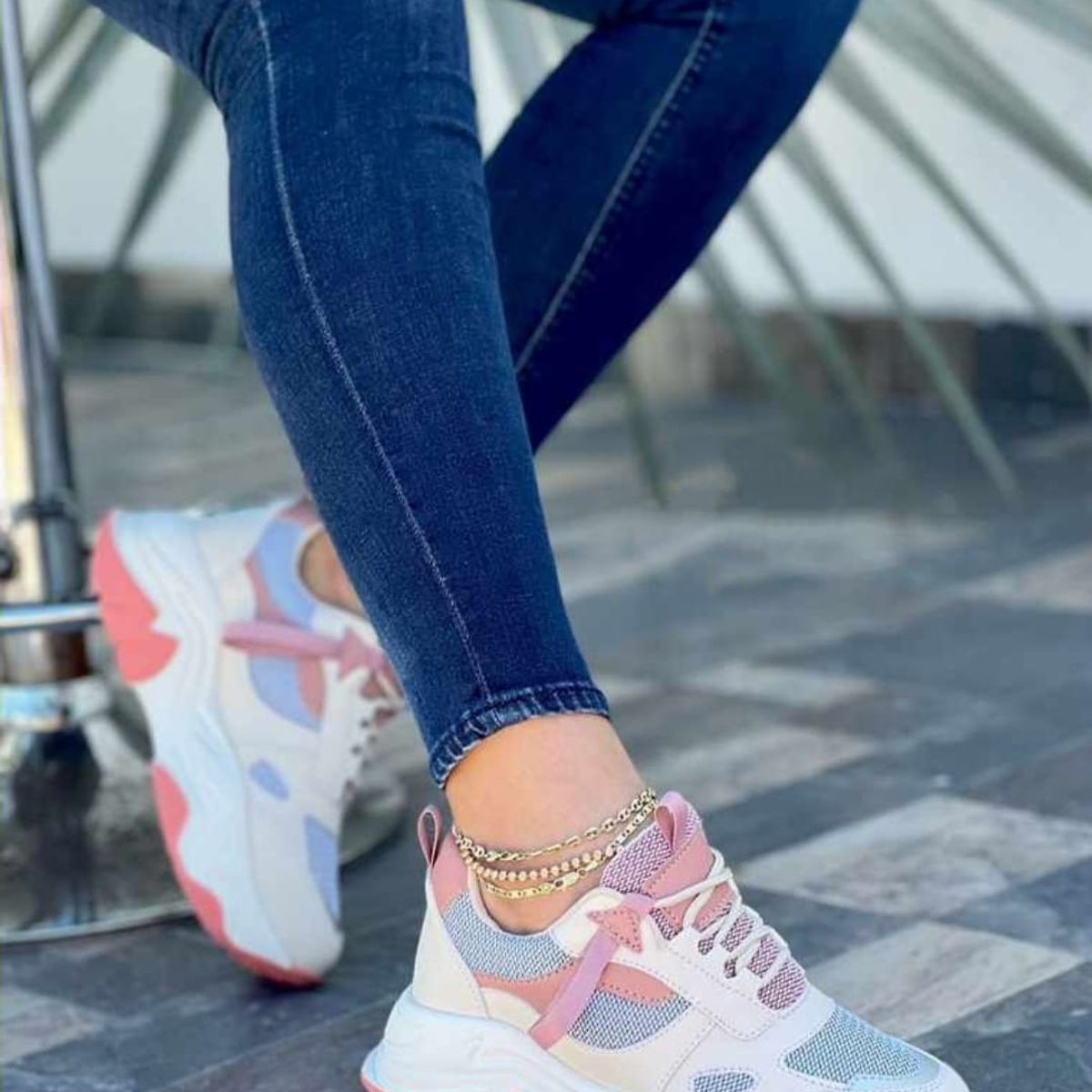 EVEGONZ - Tenis Zapatillas Deportivas Dama Calzado Comodo