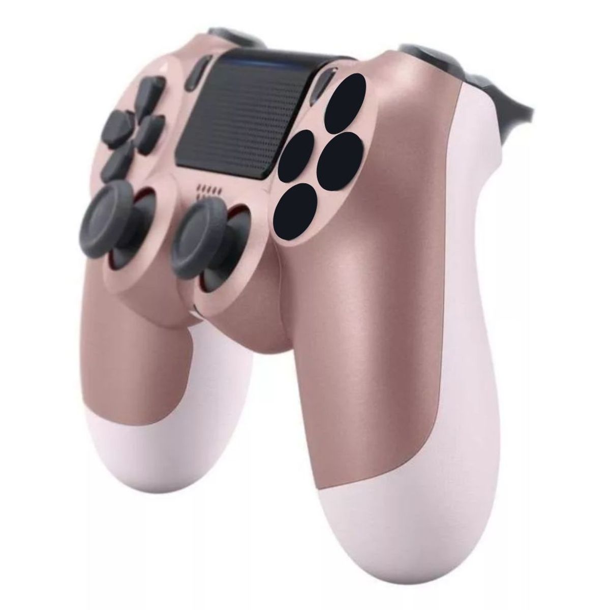 GENERICO - Control Compatible Con PS4 Dual Shock rose gold