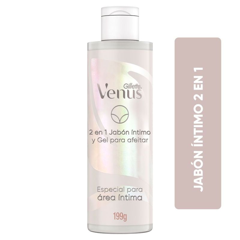 GILLETTE - Jabon Intimo Y Gel De Afeitar Gillete Venus X 199g