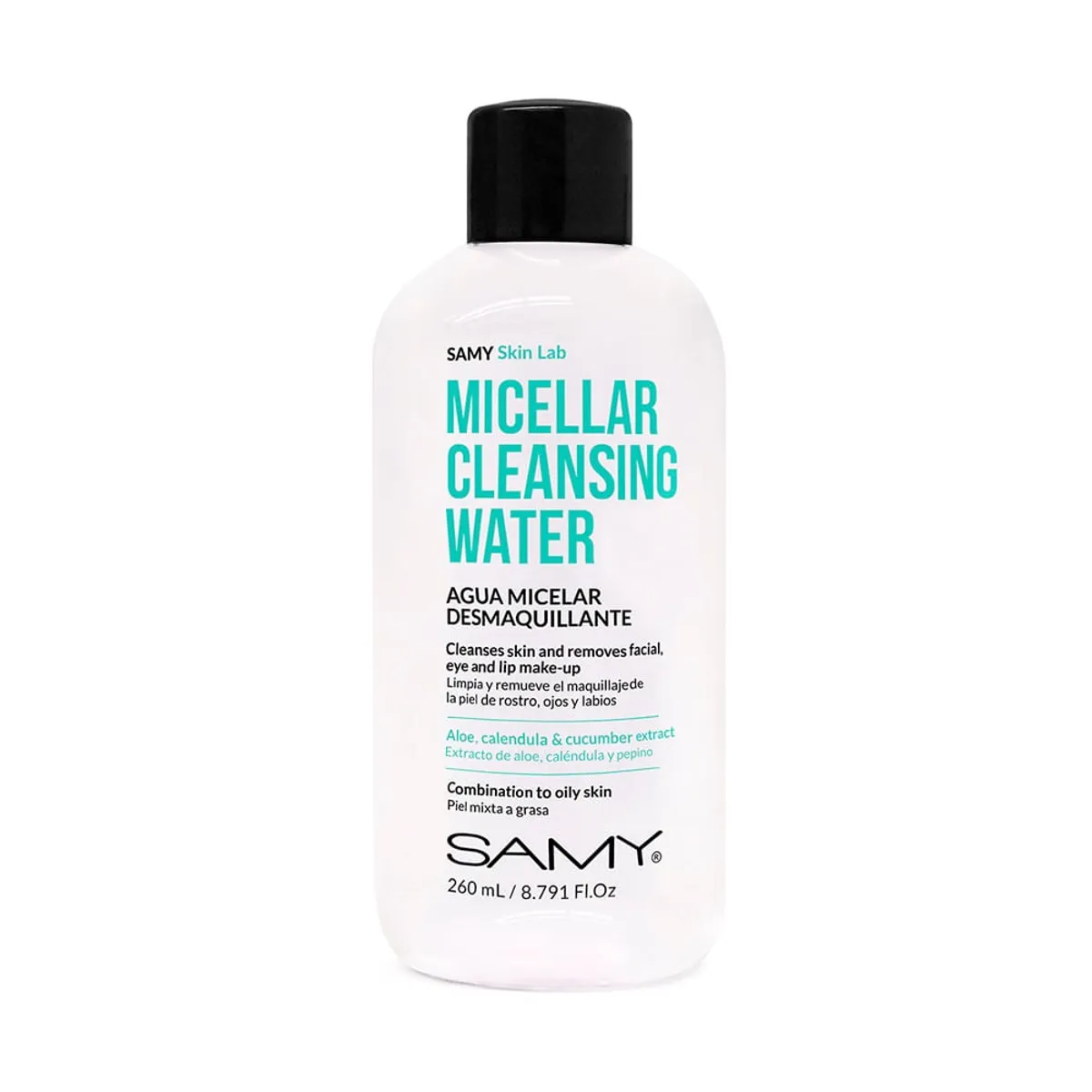 SAMY - Agua Micelar Samy Desmaquillante X 260ml