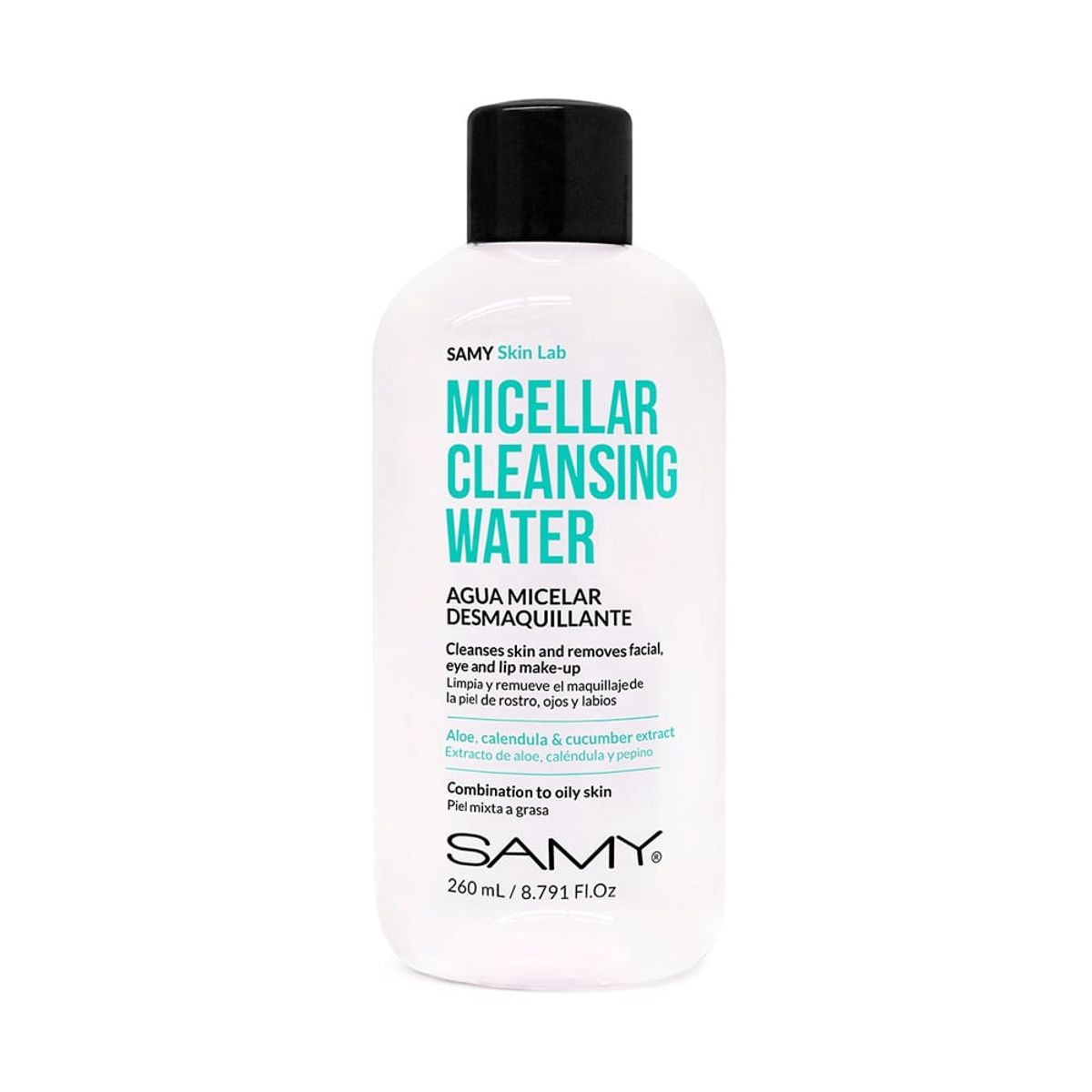 SAMY - Agua Micelar Samy Desmaquillante X 260ml