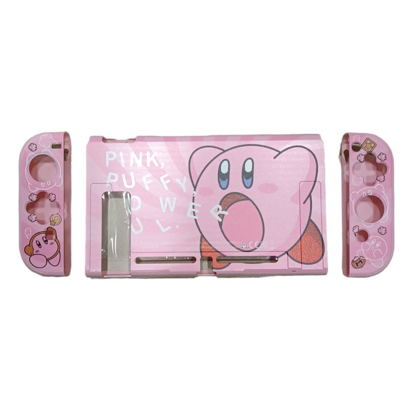 GENERICO - Acrilico Protector De Diseño Rosado Para  Switch.
