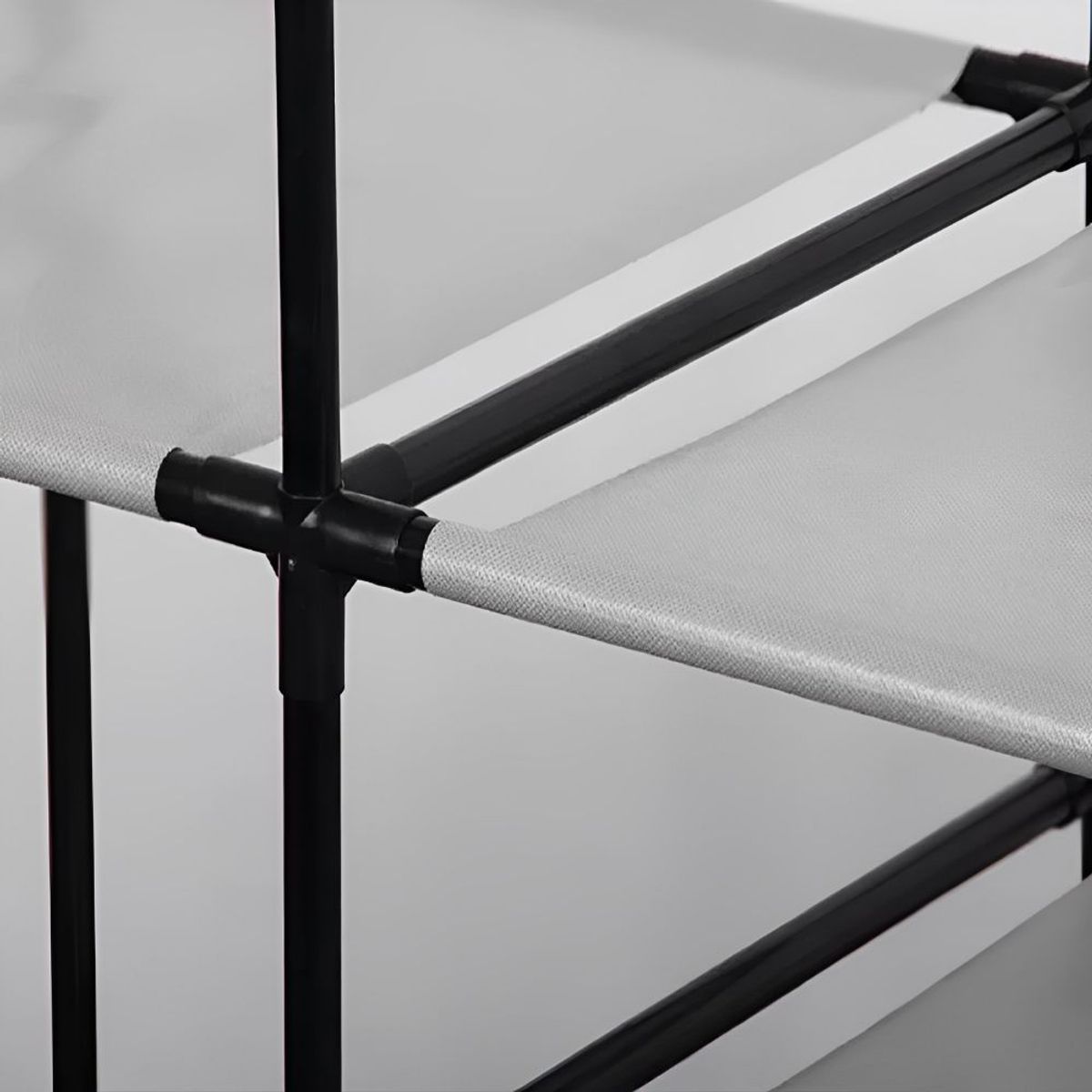 TECNOHOGAR JS - Estante Para Ropa Organizador Zapatero Y Perchero Almacenaje