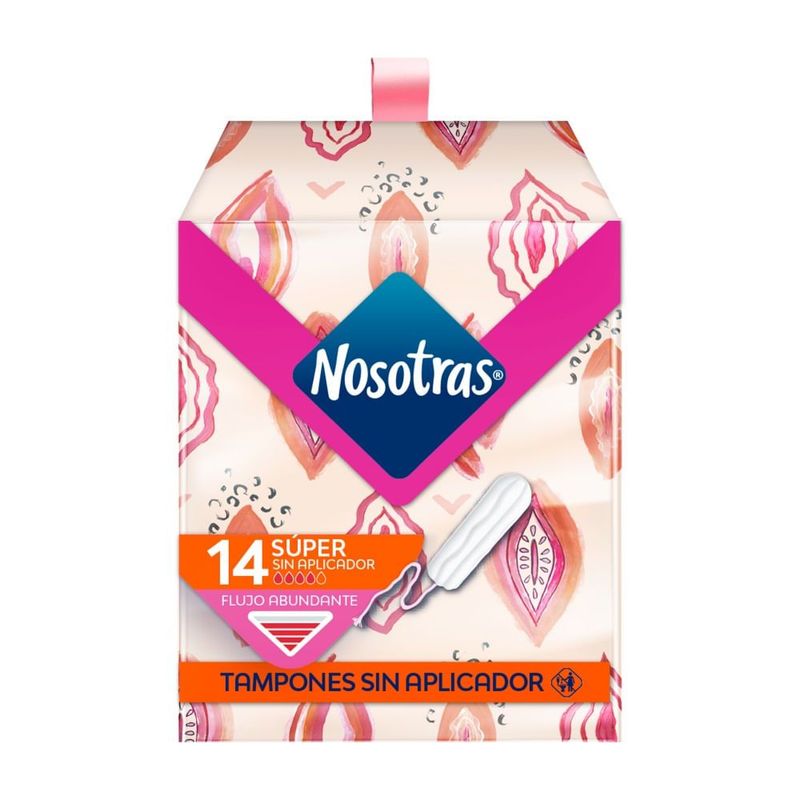 NOSOTRAS - Tampones Nosotras Super Sin Aplicador X 14und