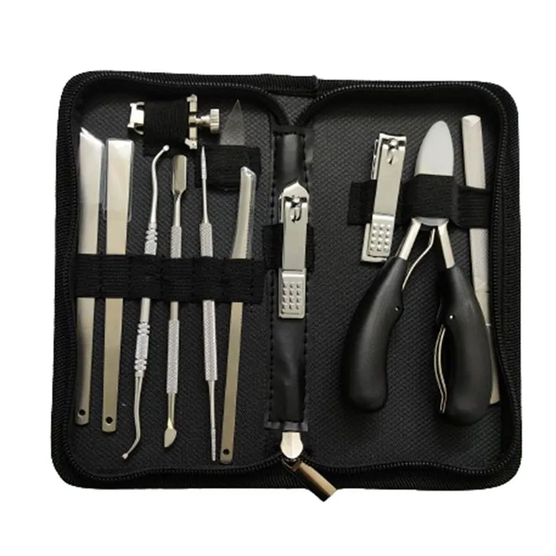 GENERICO - Kit Uñas Gruesas Encarnadas Kit Pedicura Podología 11p