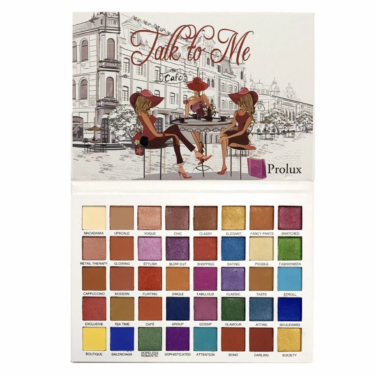 PROLUX - Paleta de Sombras Prolux Talk to Me