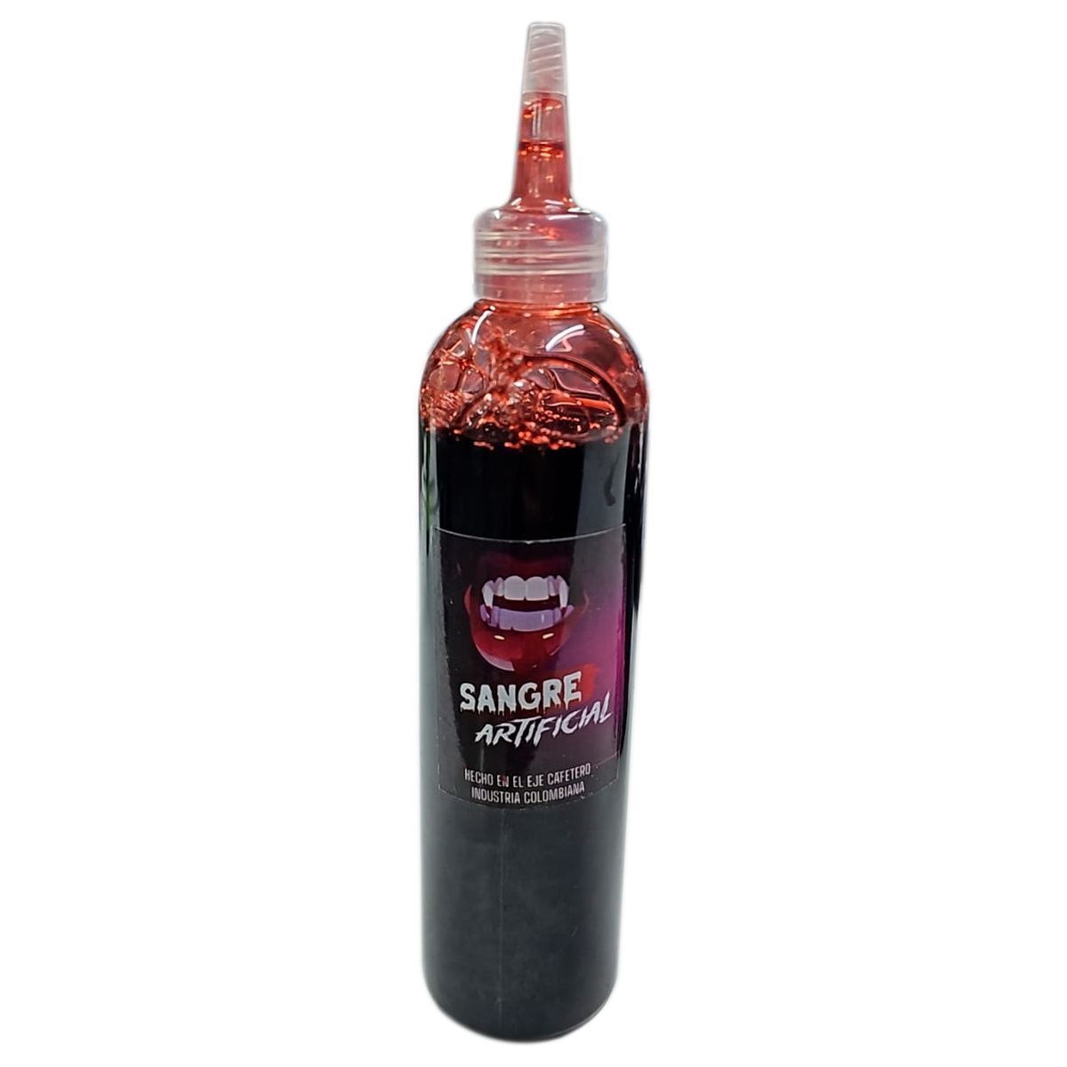 GENERICO - Sangre Falsa Artificial 120ml Maquillaje Halloween Disfraz