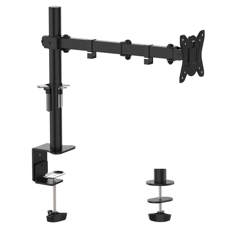 GENERICO - Soporte De Escritorio Para Monitor Con Brazo Y Giro De 360º