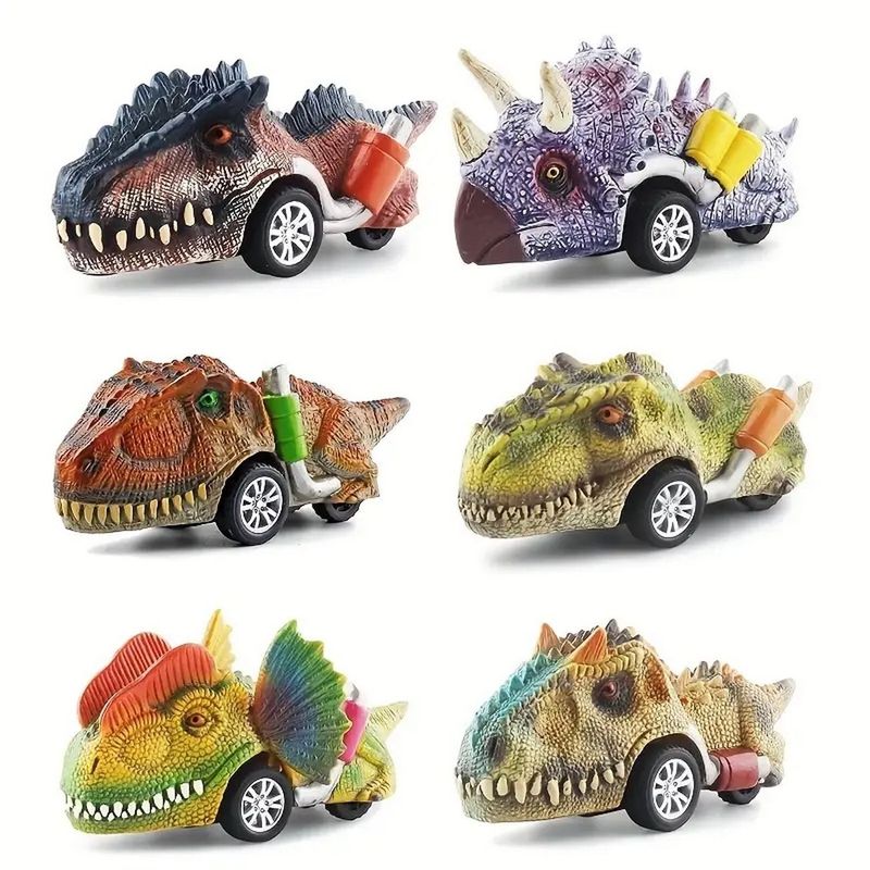 DAYOSHOP - Carro Monster Dinosaurio Cuerda Coleccionable Juguete Niños