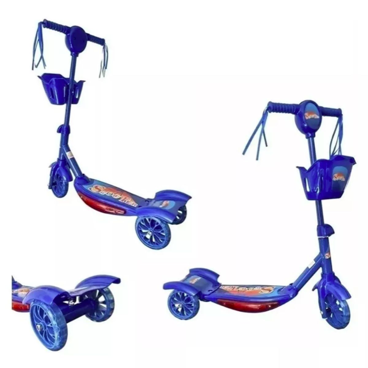 GENERICO - Monopatin Patineta Infantil Para Niños Con Luces Y Musical