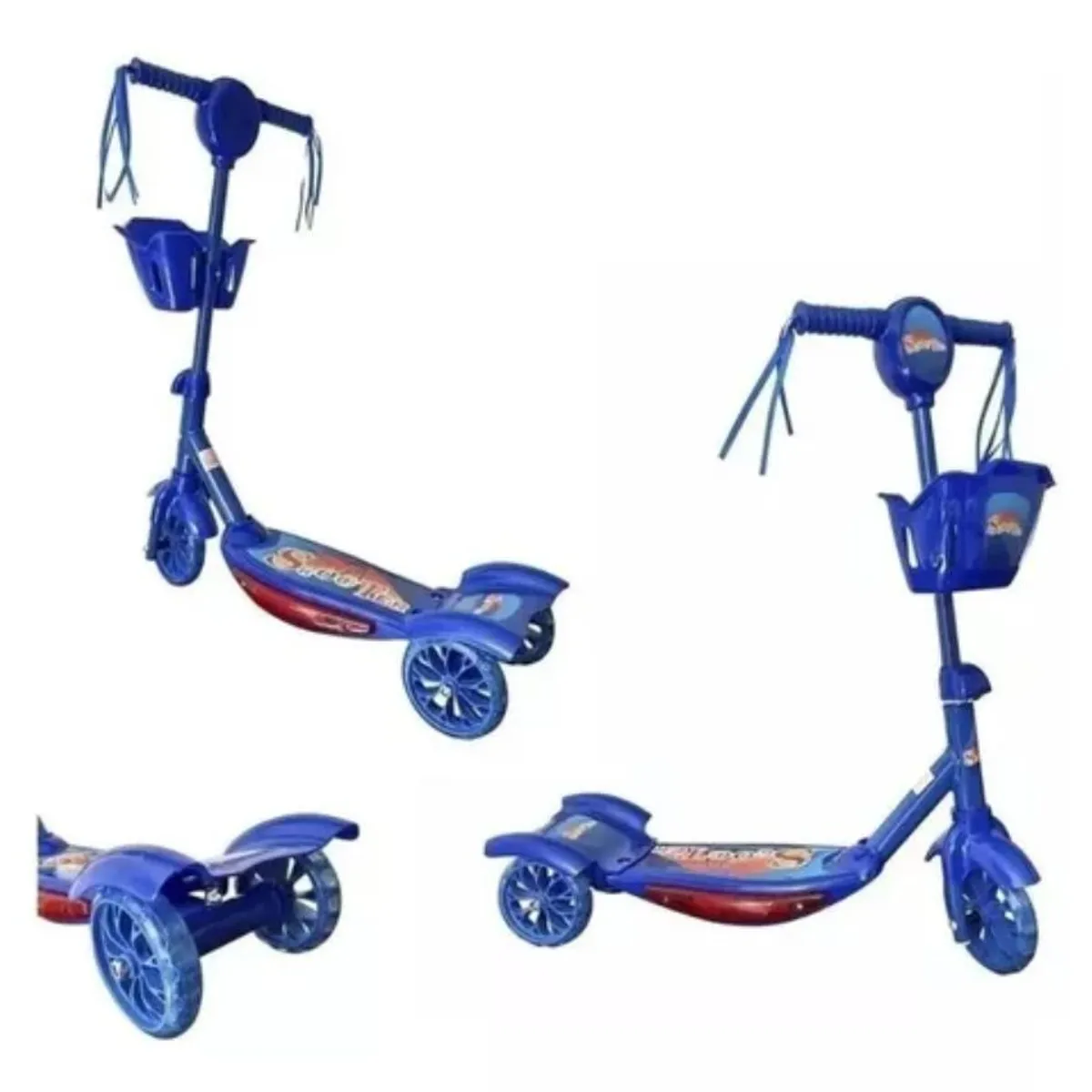 GENERICO - Monopatin Patineta Infantil Para Niños Con Luces Y Musical
