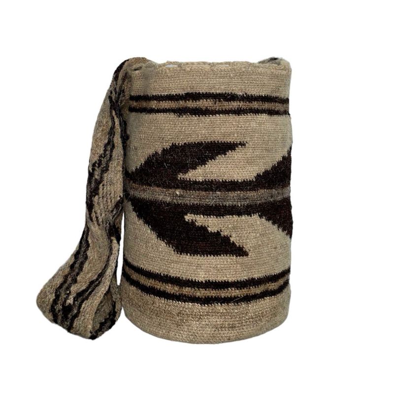 ARTESANAL - Mochila Arhuaca 100 Original en Lana de Oveja L-06