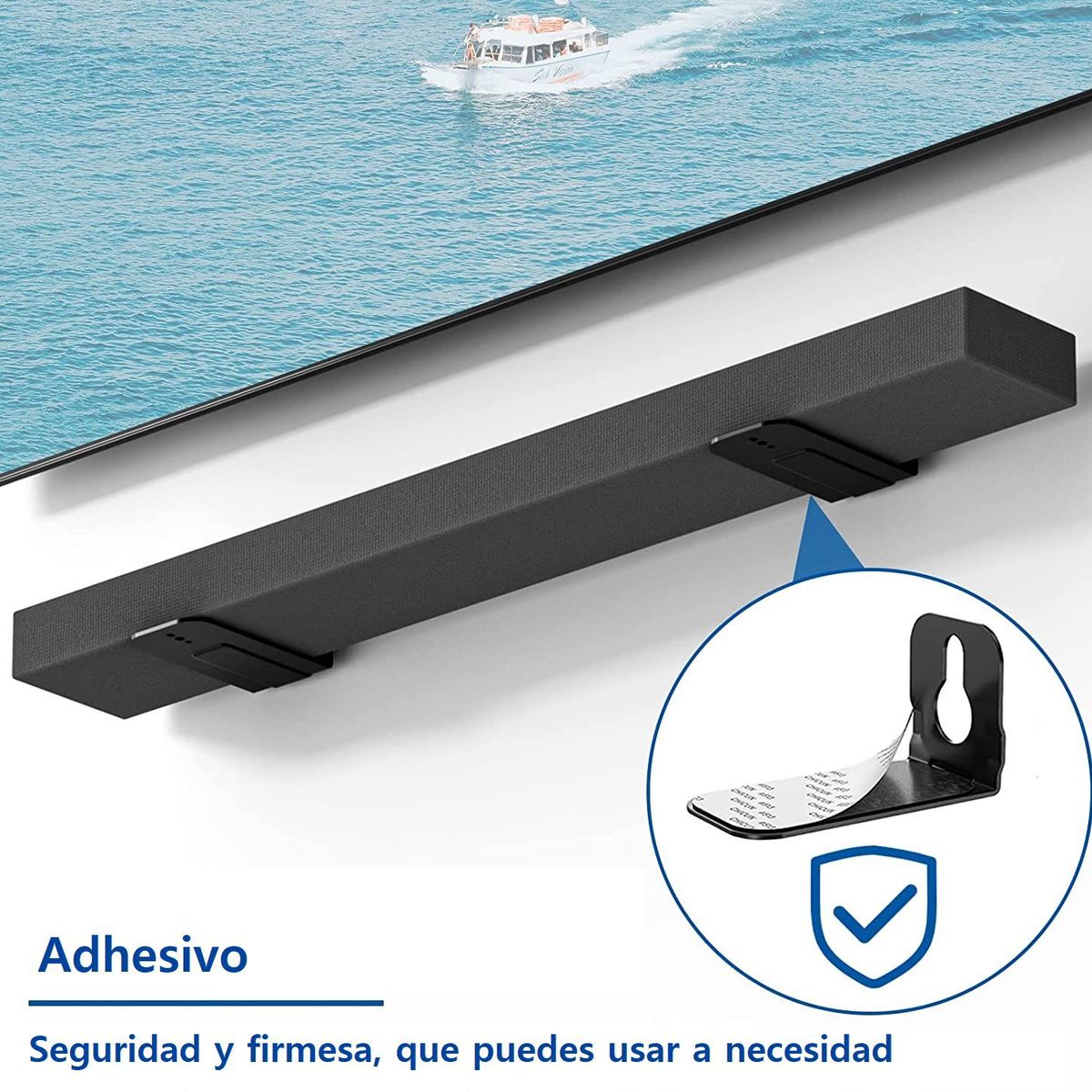 GENERICO - Soporte Para Barra De Sonido Soundbar Compatible Con Todas Las Marcas