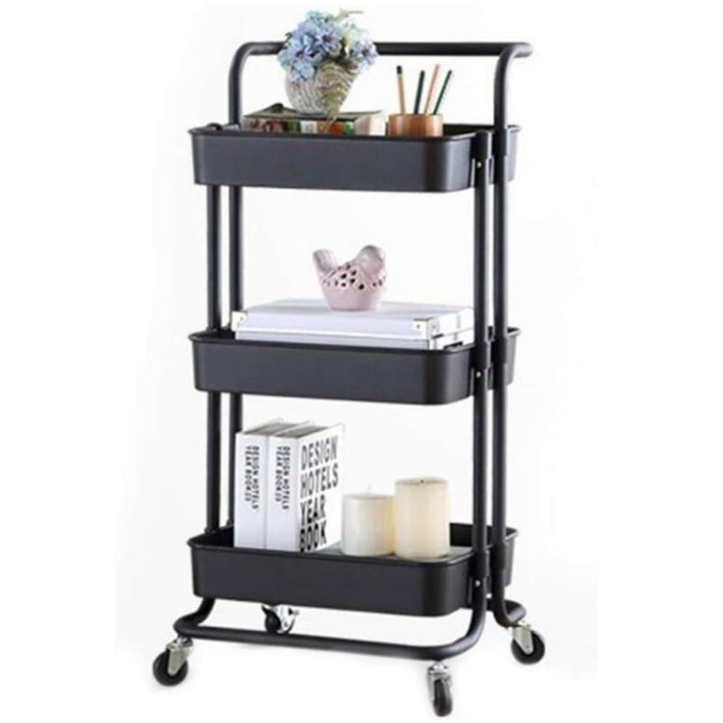ONE PIXEL - Carrito De Almacenamiento De 3 Niveles Organizador Cocina