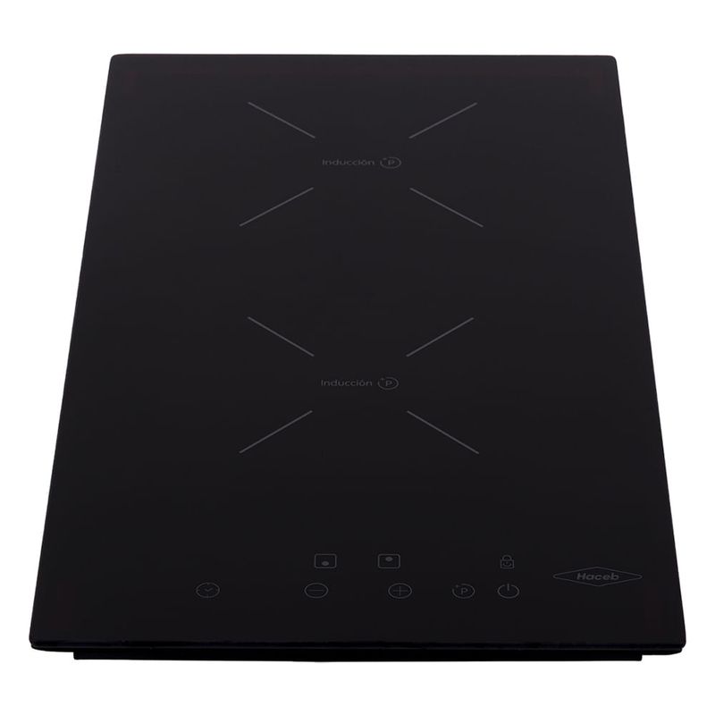 HACEB - Estufa de empotrar Inducción negra 30 cm eléctrica 220V Haceb