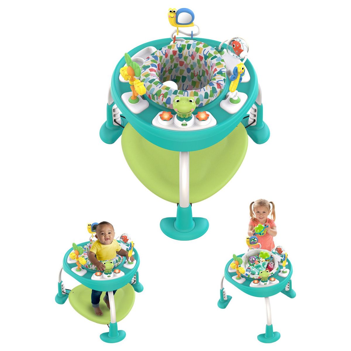 BRIGHT STARTS - Mesa Actividades Saltador Bebe Bright starts Turquesa 11565