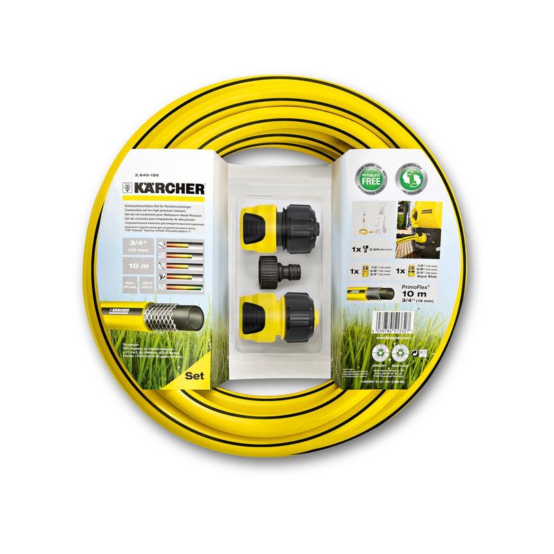 KARCHER - Kit Manguera de riego 3/4" de alta presion 10 Mt Karcher