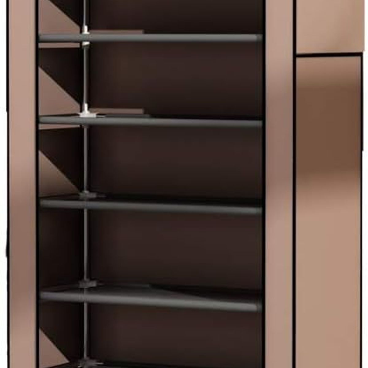 ONE PIXEL - Zapatera Con Forro Organizador De Zapatos 27 Pares Cafe